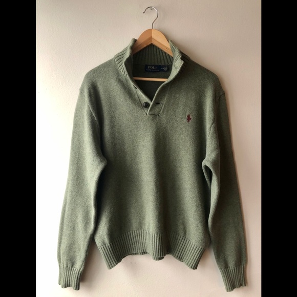 Polo by Ralph Lauren Pullover Green Small - Picture 2 of 9